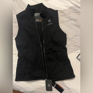 Heated Fleece Vest, size small, new with tags, never worn.